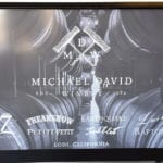 Michael David Standard Portable Bar In Black Frame 4