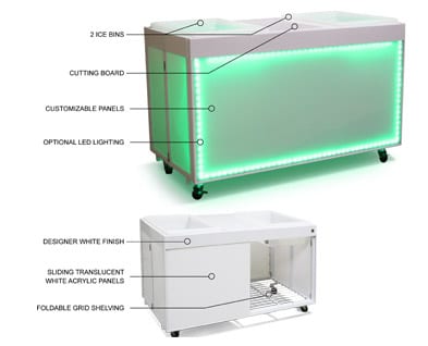Back Bar Features