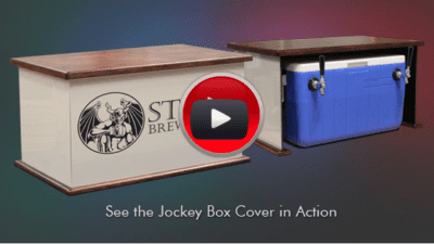 Watch our product video to see if Our Jockey Box Cover would help you better market your beer at festivals, events and tastings.