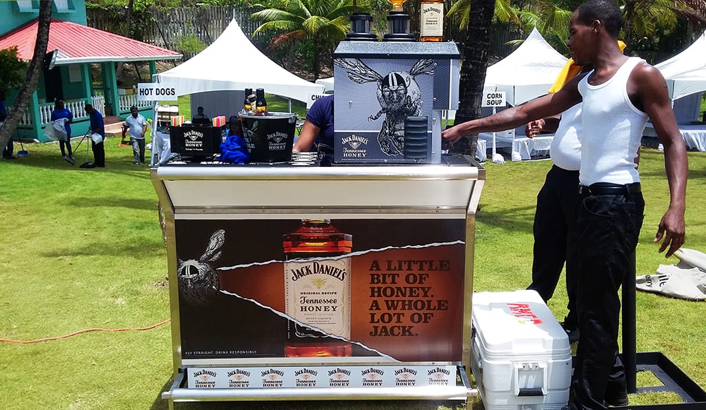 Jack Daniel's Flash Bar Pop Up Bar