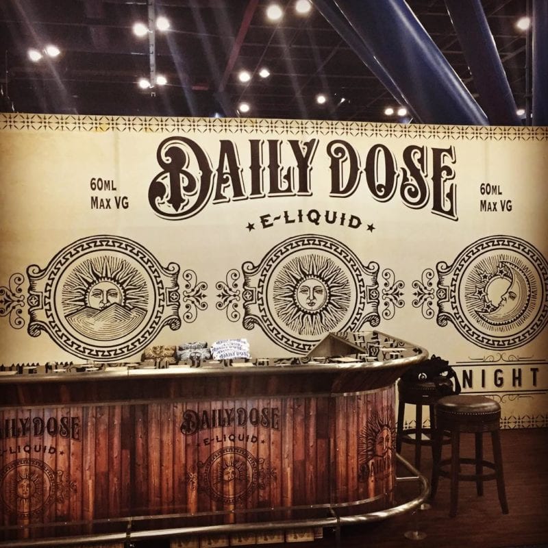 Daily Dose e-liquid Flash Bar pop up bar