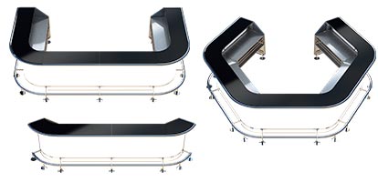 Flash Bar Pop Up Bar custom shape