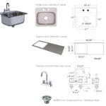 Stainless Steel Sink Kit