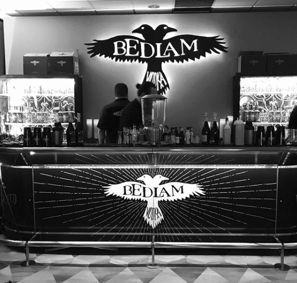 Bedlam Vodka portable Flash Bar at the CMAA awards Bedlam Vodka portable Flash Bar at the CMAA awards