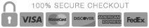 100 percent secure checkout