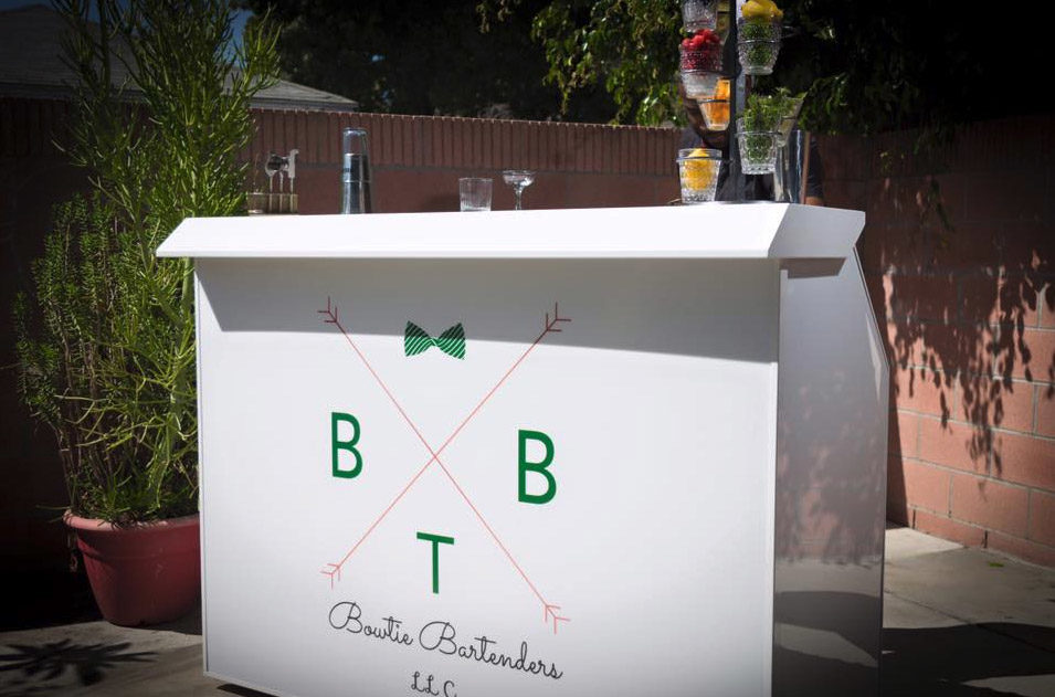 Bowtie Bartenders Professional Portable Bar