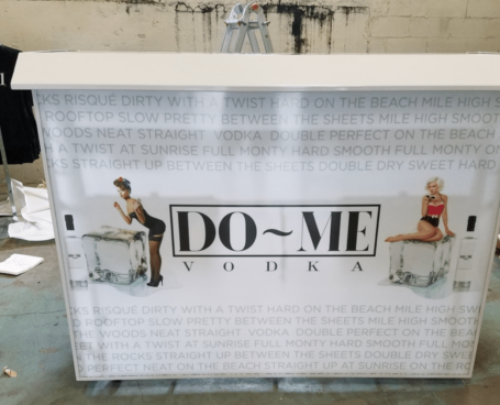 Do Me Vodka Professional Portable Bar Professional Portable Bar made for DO-ME Vodka