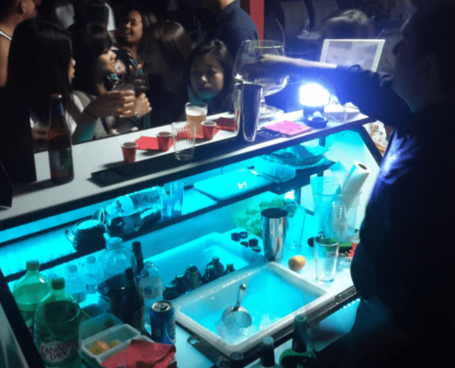 Standard Portable Bar working surface Standard Portable Bar working surface