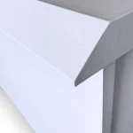 The Professional Bar white frame counter detail The Professional Bar white frame counter detail