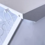 The Professional Bar white frame counter detail The Professional Bar white frame counter detail