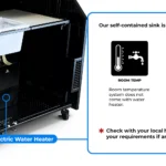 professional bar self contained sink hot and room temp option explanation professional bar self contained sink hot and room temp option explanation