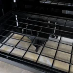 Compact Portable Bar Black Frame - Detail Compact Portable Bar Black Frame - Detail
