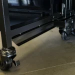 The Standard Portable Bar - Casters Closeup The Standard Portable Bar - Casters Closeup