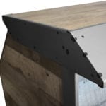 Rustic Portable Bar Counter Detail 2