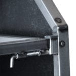Rustic Standard Portable Bar Side Frame Rustic Detail