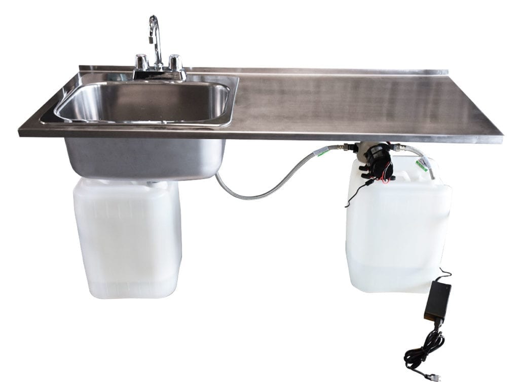 Self Contained Sink - Room Temp Water