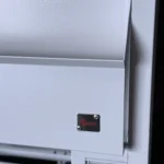 The White Curved Counter Professional Bar in White Acrylic Panels - Detail The White Curved Counter Professional Bar in White Acrylic Panels - Detail