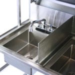 4 Basin Sink Kit Closeup of Handwashing Basin and Faucet