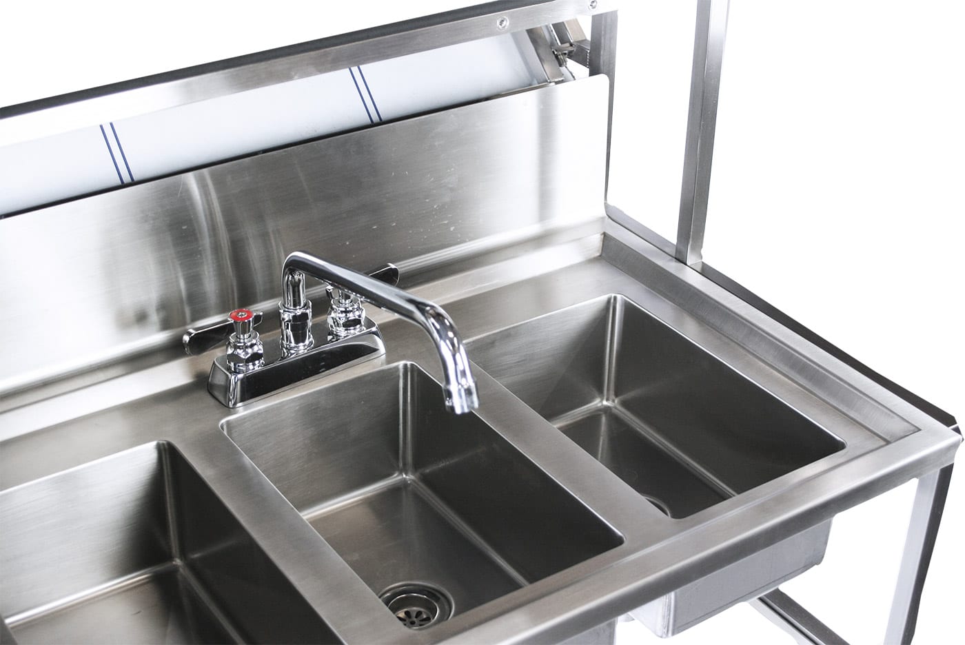Full Self Contained 4 Basin Sink System