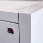 Fold and Roll Back Bar with White Frame – Detail Close-Up Fold and Roll Back Bar with White Frame – Detail Close-Up