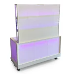 Fold and Roll Back Bar with Full LED Kit - Back View Fold and Roll Back Bar with Full LED Kit - Back View