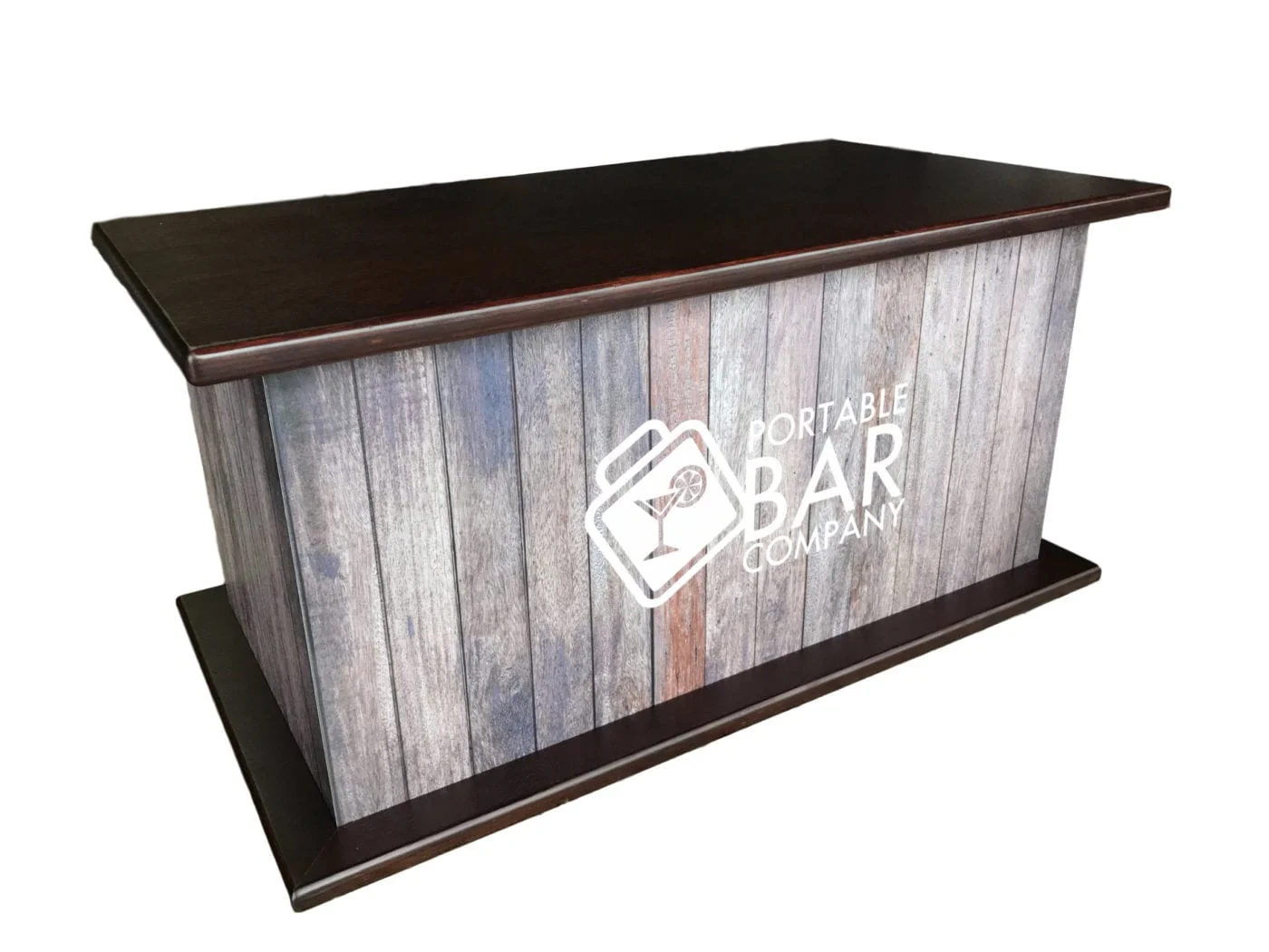 Jockey Box Cover with The Portable Bar Company graphics