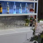 Fold Roll Back Bar with Laminate Panels Fold Roll Back Bar with Laminate Panels