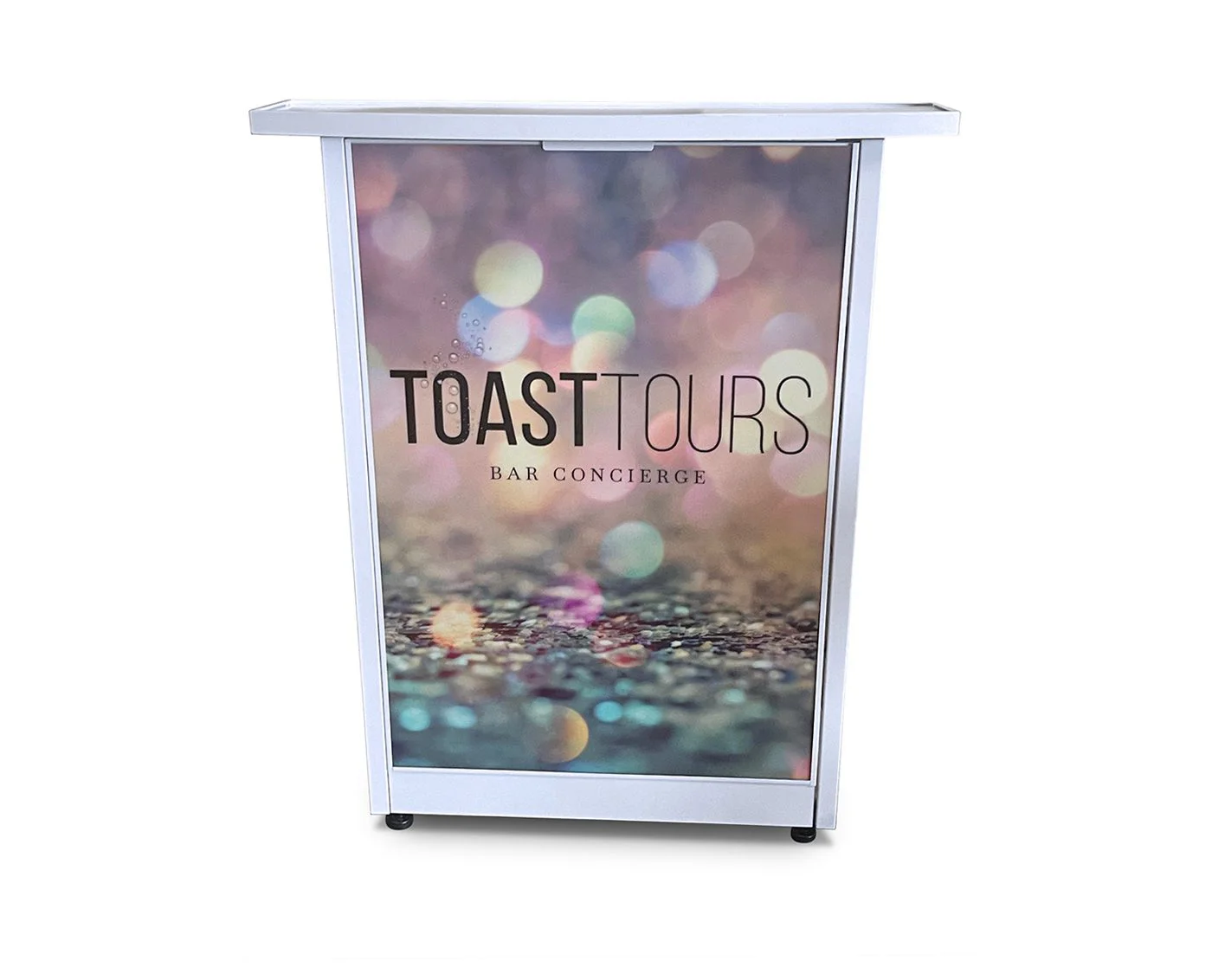 Toast Tours Bar Concierge Compact Portable Bar