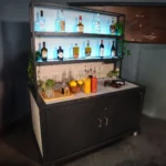 Fold & Roll Back Bar with Laminate Panels and LED Kit Fold & Roll Back Bar with Laminate Panels and LED Kit