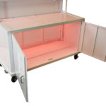 Fold & Roll Back Bar - LED in the cabinet
