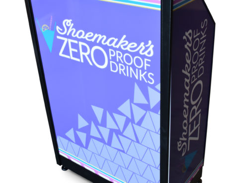 Compact Bar Black Frame Shoemakers Zero Proof Drinks 2