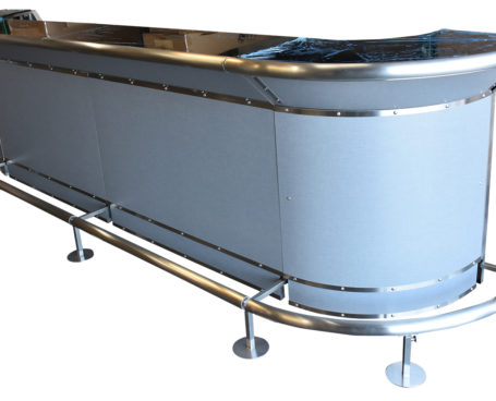Flash Bar Modular System Polished Silver laminate 3 Flash Bar Modular System Polished Silver laminate 3