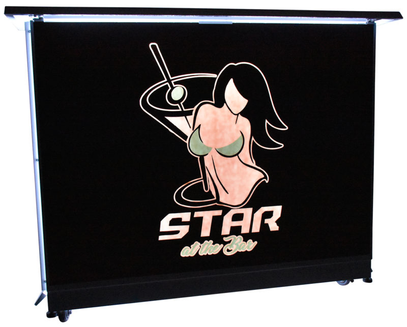 Standard Bar Black Frame Star at the Bar