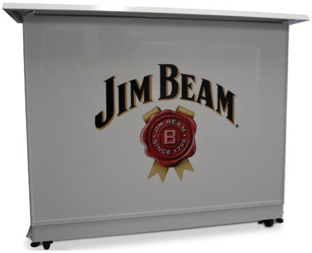 Standard Bar White Frame Jim Beam 2