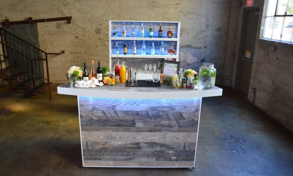 Lighted Portable Bars The Portable Bar Company