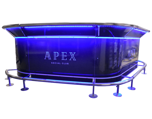 APEX Custom mobile bar with graphics