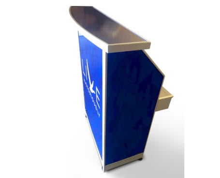 Grey Goose Compact Bar in White Frame