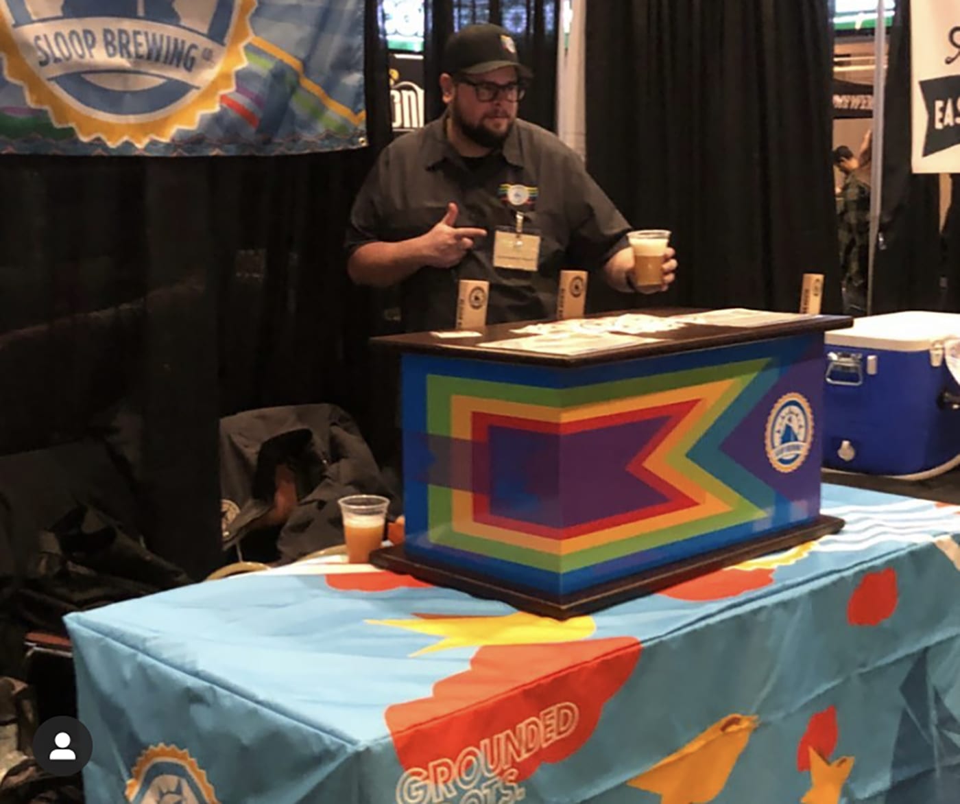 Sloop Brewing Jockey Box Cover