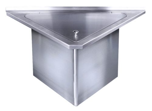 20 LB Capacity Drop In Ice Bin for 90 Corner Segment