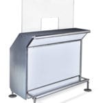 Sneeze Guard for FB Straight Segment - front