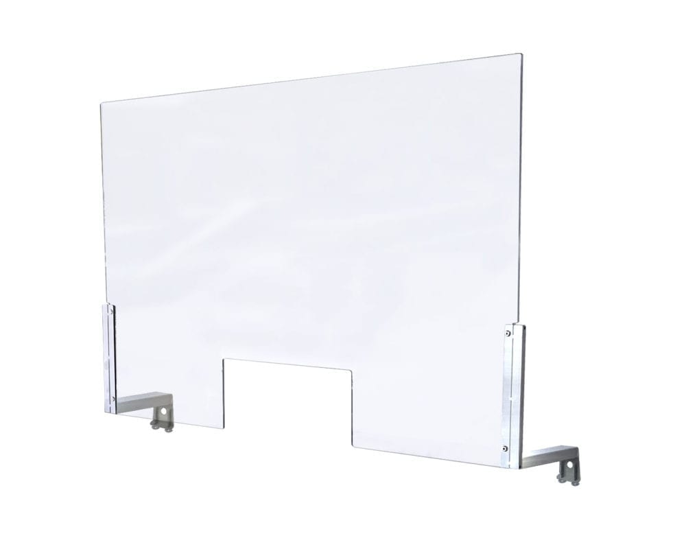 Sneeze Guard for Professional and Standard Bars-white-coat