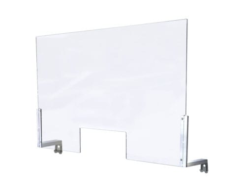 Sneeze Guard for Professional and Standard Bars-white-coat