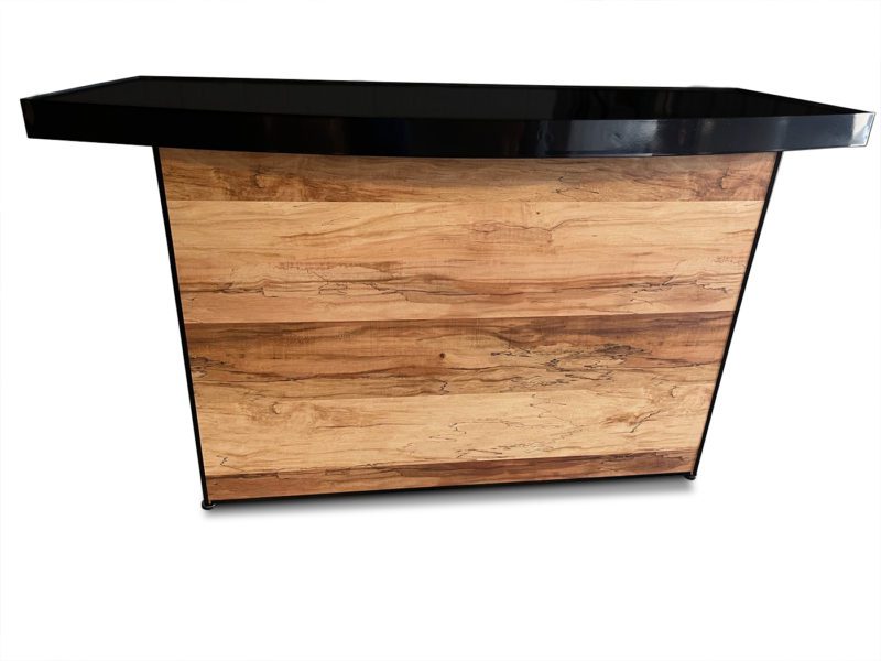 Sukhra Virdee Curved Counter Professional Bar