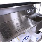 Full Self Contained Sink with Drainboard for Flash Bar