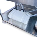 Flash Bar System Straight Segment Soda Gun System Drain Tank