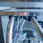 Flash Bar System Straight Segment Soda Gun System Hose Anchor Mount