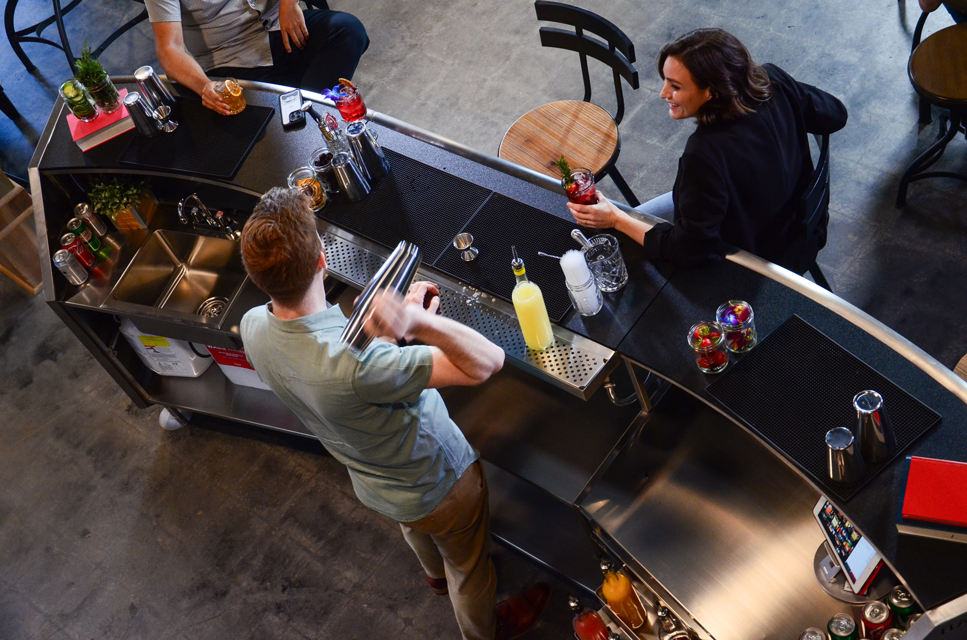 The Portable Bar Company - U-Shape Modular Bar