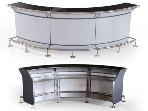 Modular Curved Bar