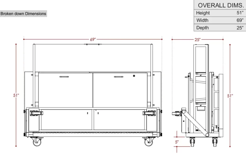 Folded Dimensions