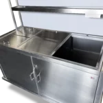 Stainless Steel Fold and Roll Back bar